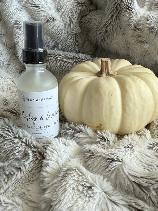Whiskey & Warmth Room + Linen Spray