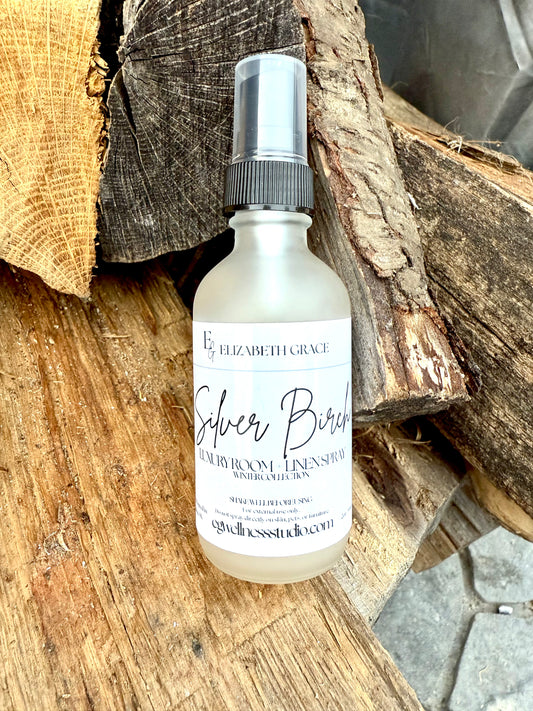 Silver Birch Room + Linen Spray