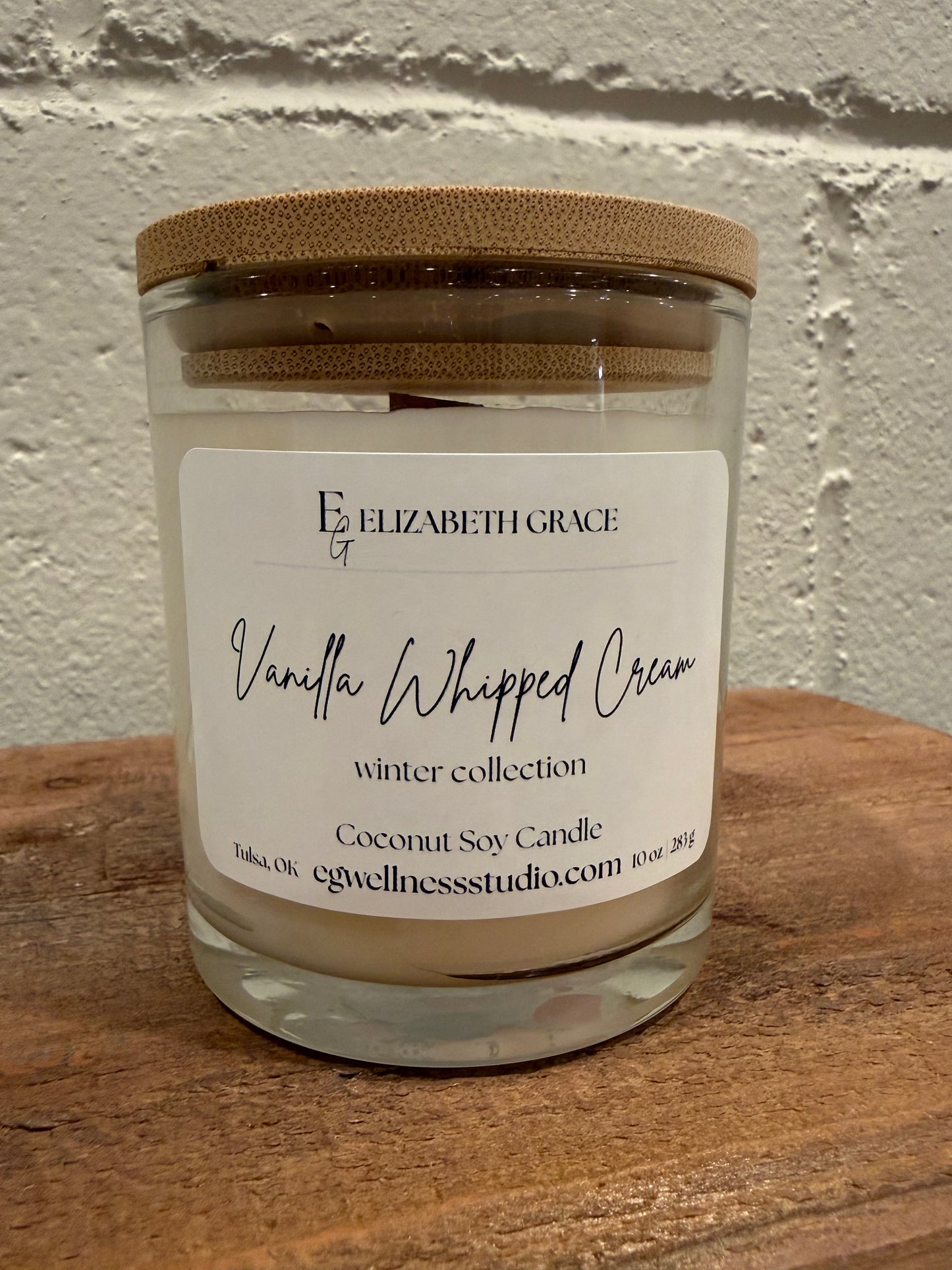 Vanilla Whipped Cream Candle