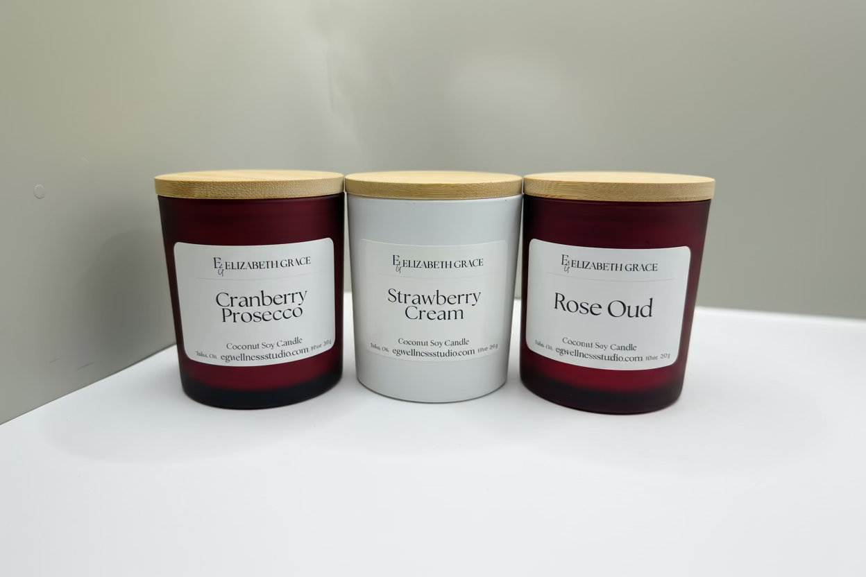 Valentine’s Day Candle Trio