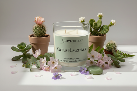 Cactus Flower & Jade 10oz Candle