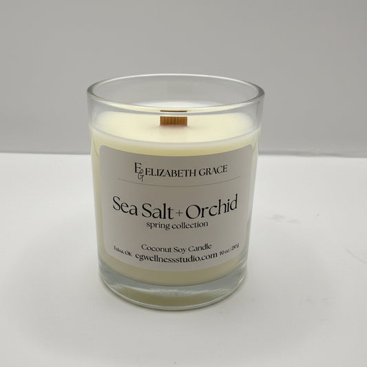 Sea Salt & Orchid 10oz Candle