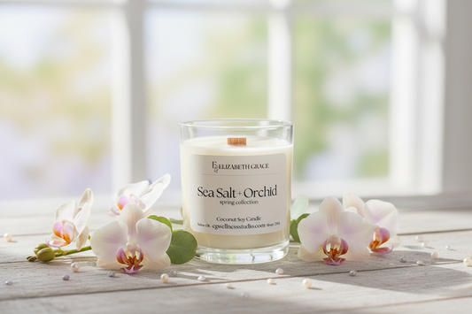 Sea Salt & Orchid 10oz Candle