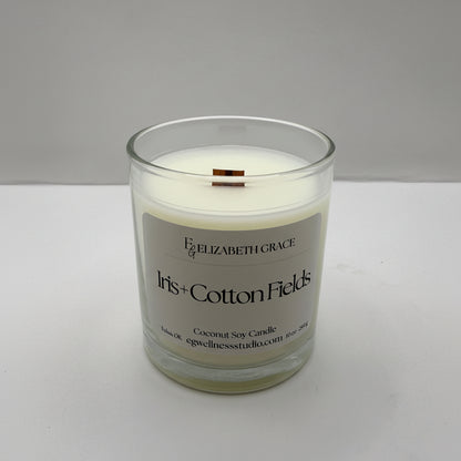 Iris + Cotton Field 10oz Candle