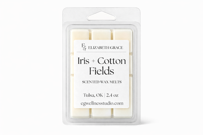 Iris + Cotton Field 2.4oz Wax Melt