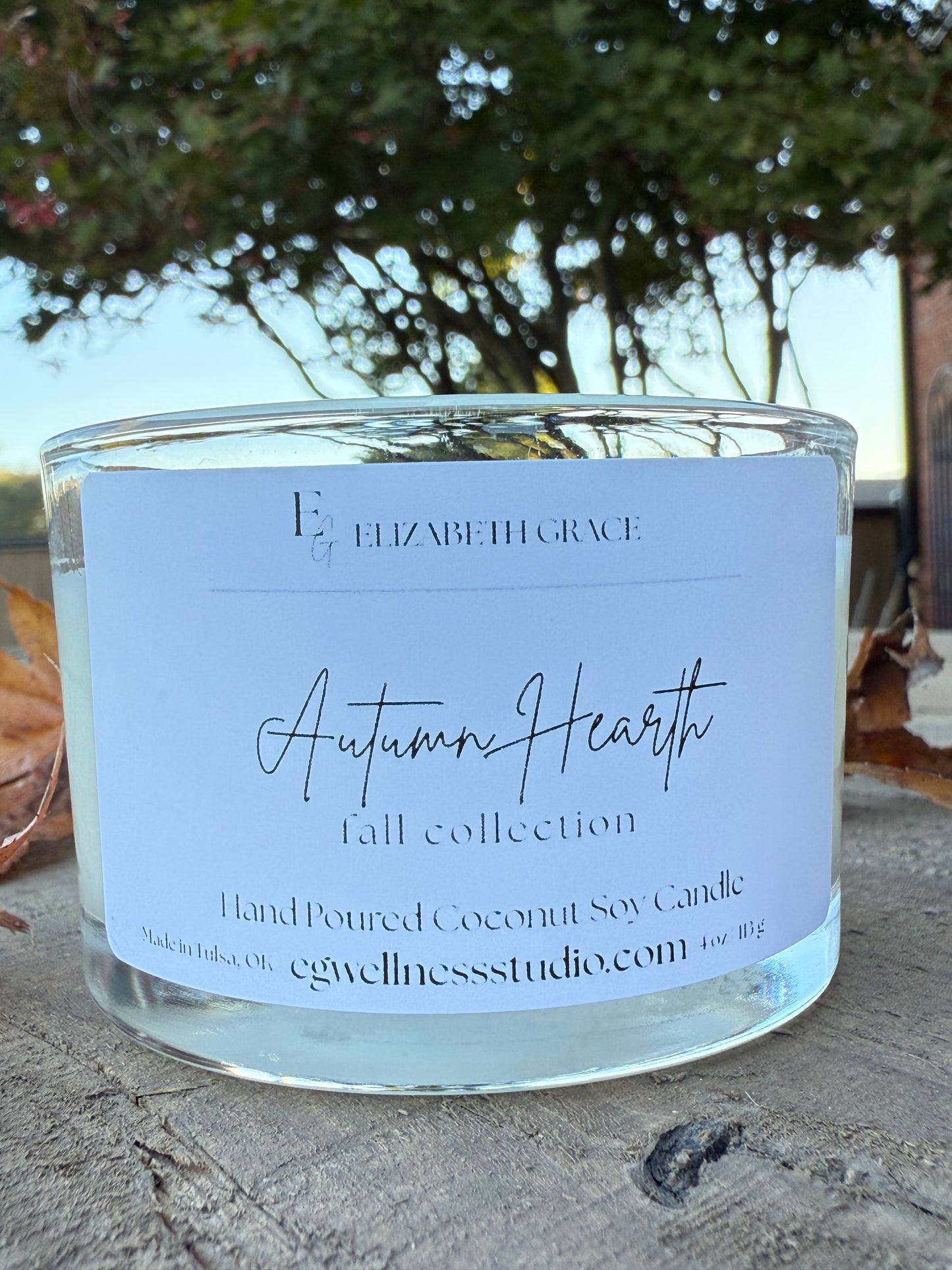 Autumn Hearth 4oz Candle