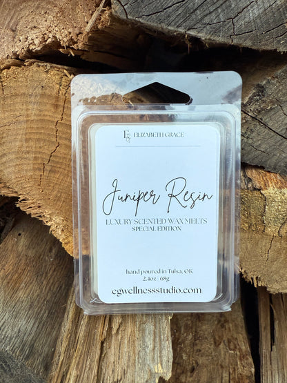 Juniper + Resin Wax Melt