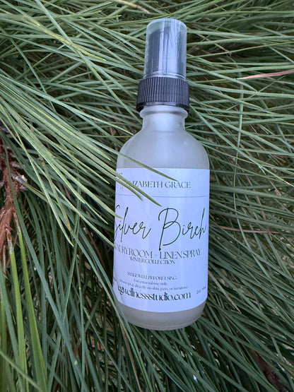 Silver Birch Room + Linen Spray