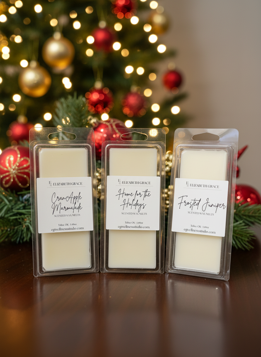 🎄 Holiday Wax Melt Trio (3-Pack)