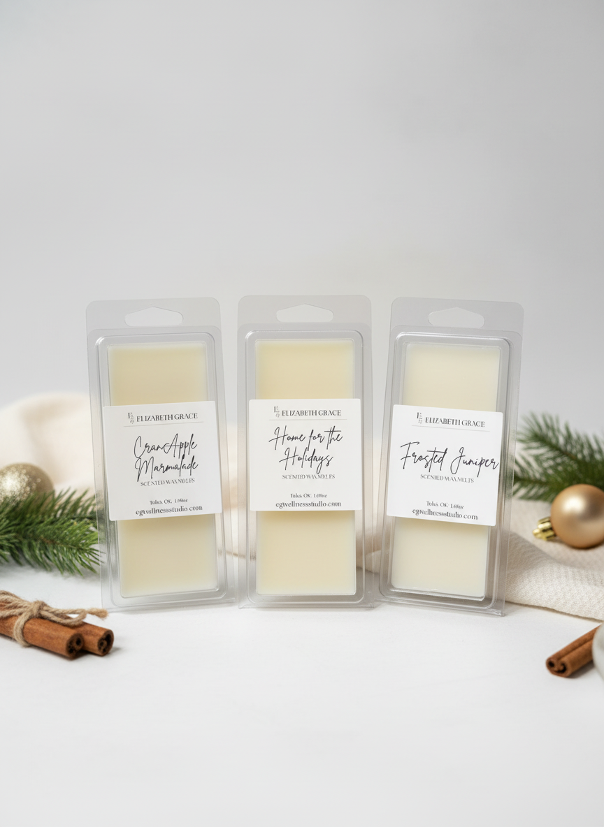 🎄 Holiday Wax Melt Trio (3-Pack)